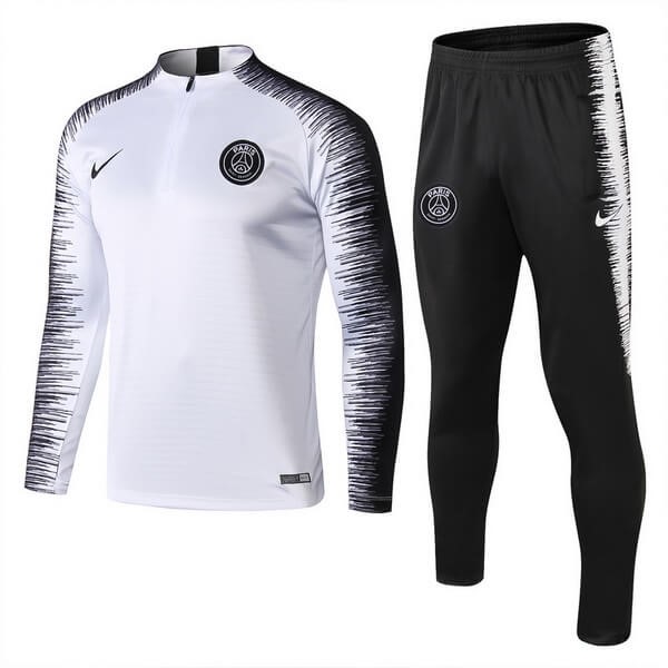 Chandal Del Paris Saint Germain 2018-2019 Blanco Negro